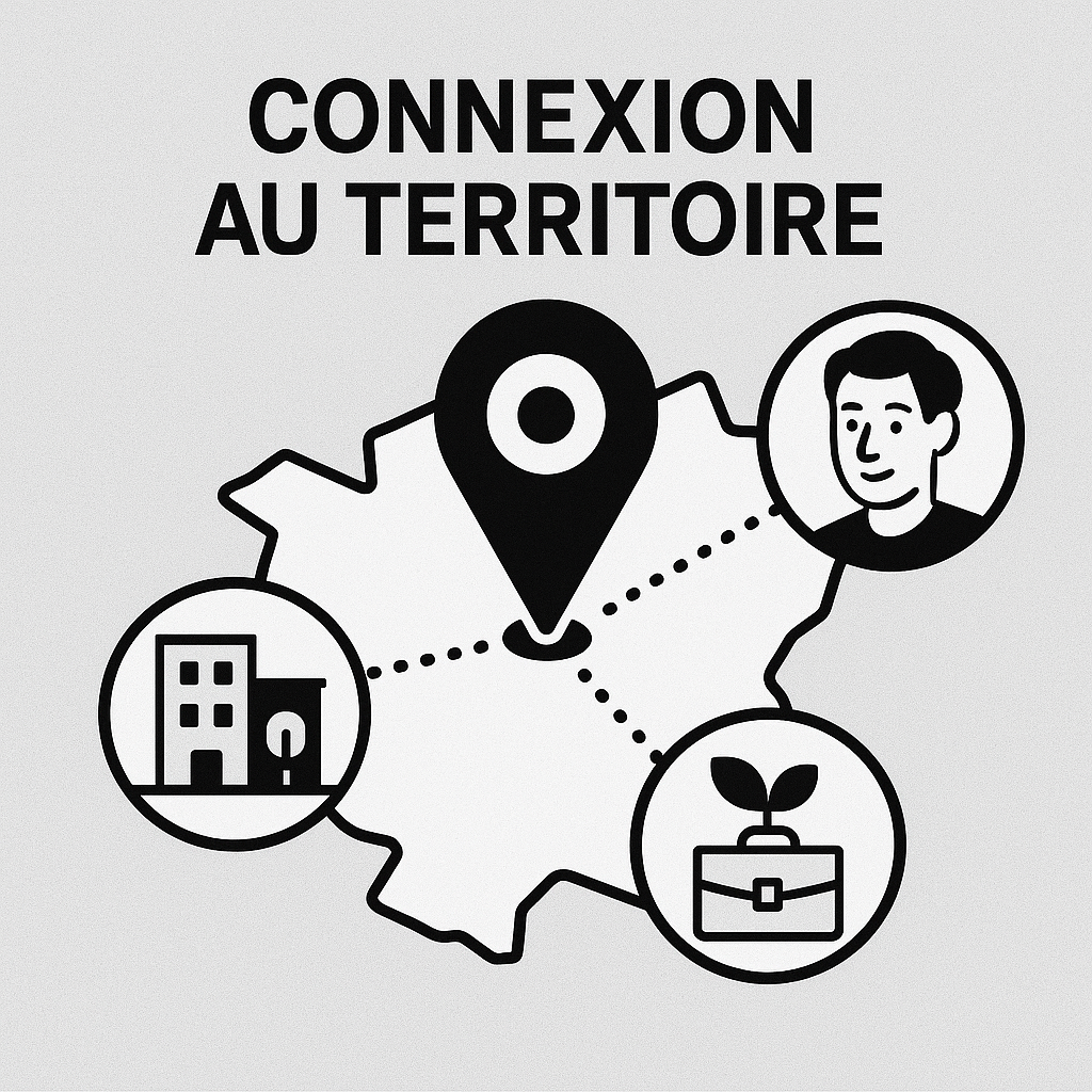 Étape 3 : connexion au territoire