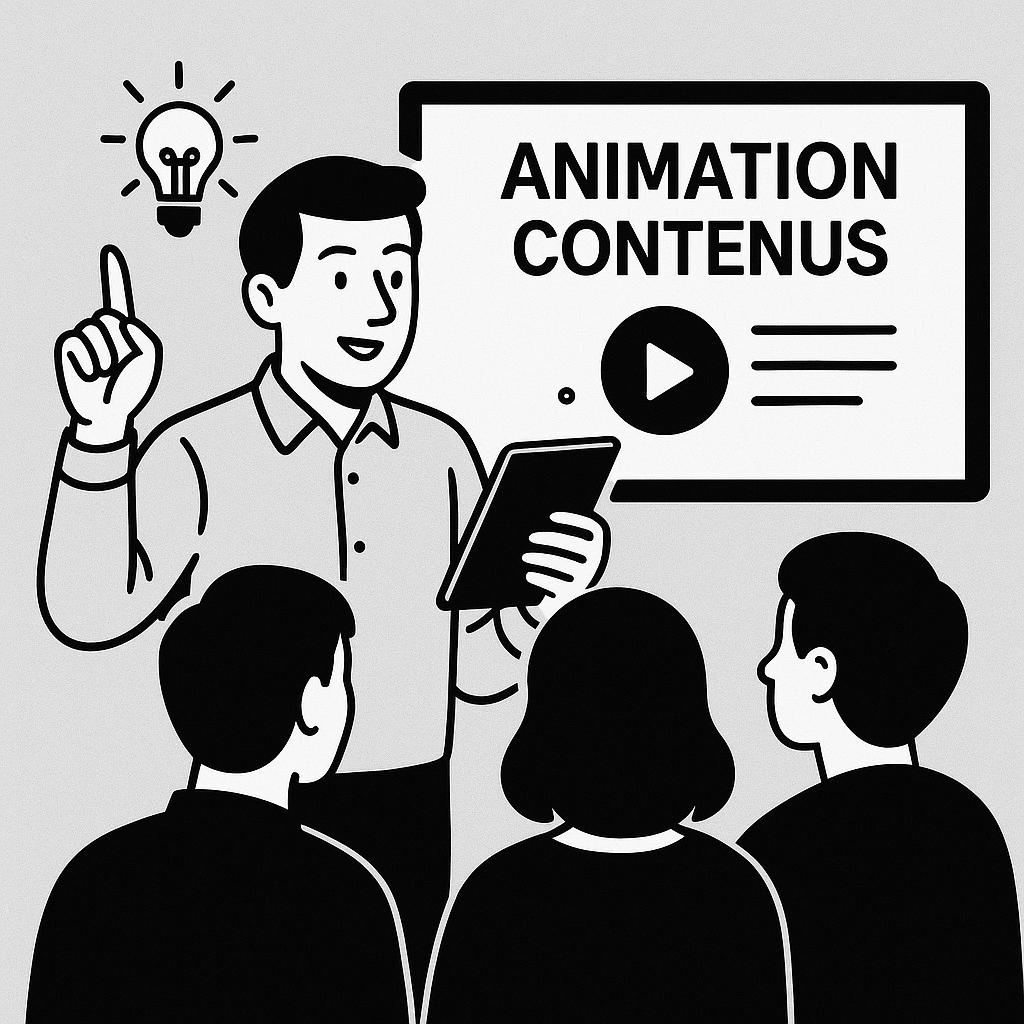 Étape 2 : animation et contenus