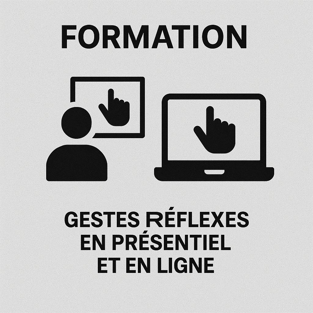 Formations & gestes réflexes – présentiel et en ligne